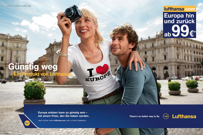 Lufthansa europe people location and production