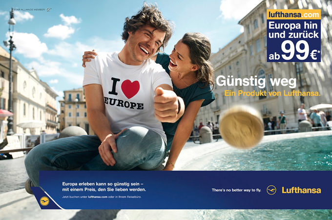 Lufthansa europe people location and production